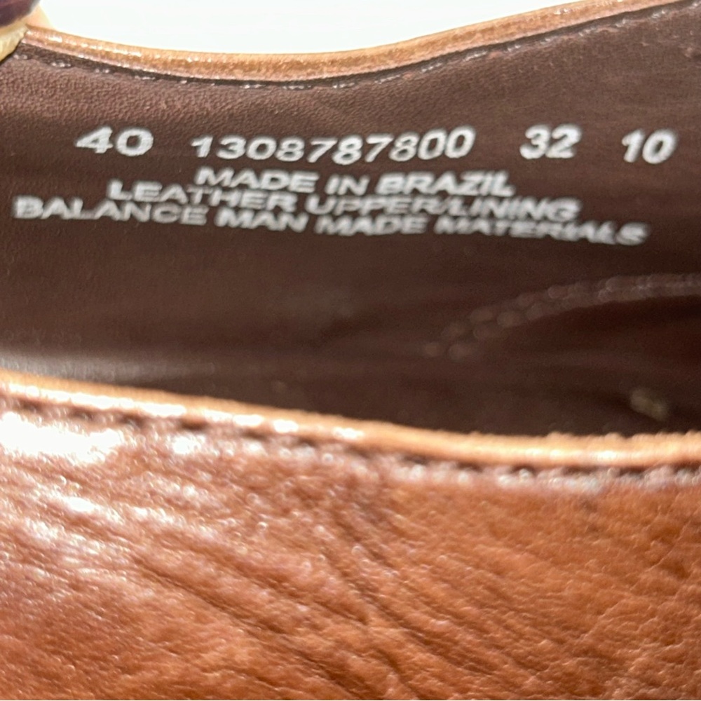 Dansko brown leather Mary Jane lace up heels size 40 - Picture 3 of 6